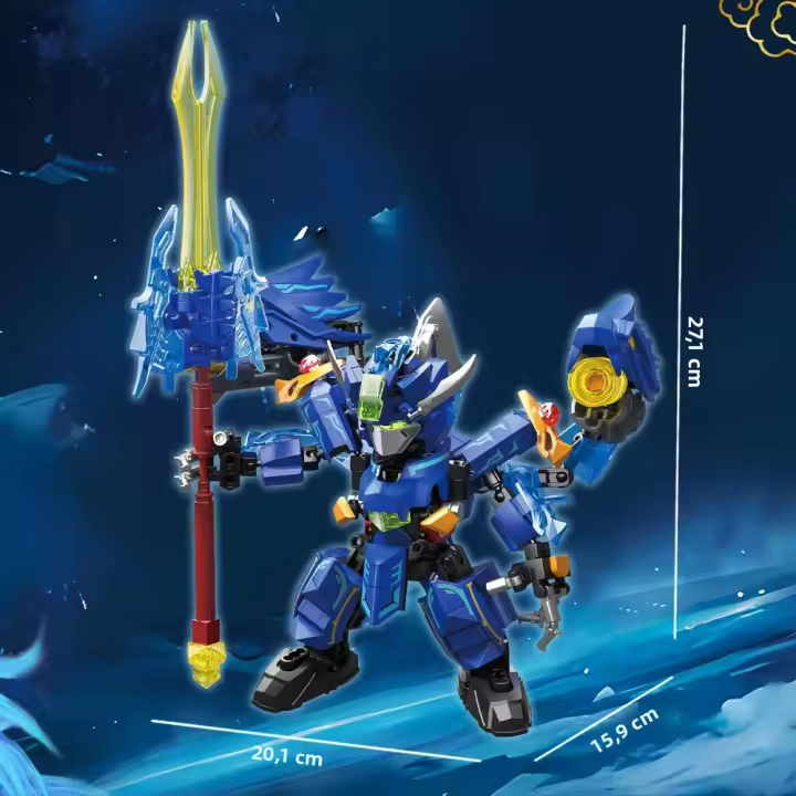 Mini Bloques De Construcción Wukong Zhao Yun Guerra Diós Modelo Artesanal Para Coleccionistas Y Niños Juguetes De Asamblea - 1