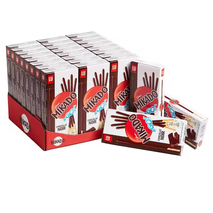 Mikado Pocket Lu chocolatina de 39g. estuche de 24 uds. - 1