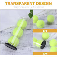 3pcs Contenedor De Bolas De Tenis Resistente Al Desgaste Botella De Almacenamiento De Bolas De Plástico Organizador Práctico Para Deportes - details 1