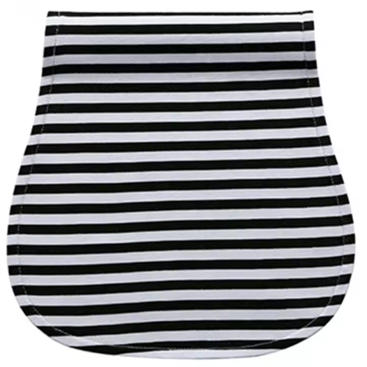 Toalla antivómitos e hipo para bebés, almohadilla de alimentación para bebés, toalla de alimentación gruesa de doble capa, toalla de saliva multifunción - 1