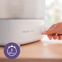 Philips Avent Esterilizador De Botellas Eléctrico A Vapor Para Hasta 6 Biberones, Tetinas, Chupete, Sacaleches Y Accesorios, Diseño Modular, Elimina el 99.9% de Gérmenes Dañinos, Color Blanco - SCF291/00 - details 1