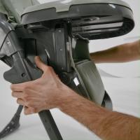 Kinderkraft  - TUMMIE Trona Bebé, 2 en 1, trona para niños, trona combinada, Asiento desde los primeros meses de vida, reposapiés, Posición tumbada, con juguetes, ajustable - details 5