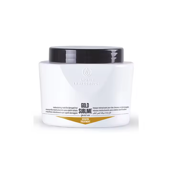 Light Irridiance Mascarilla Keratina Gold Sublime Special Care Keratin Treatment Mask - 1