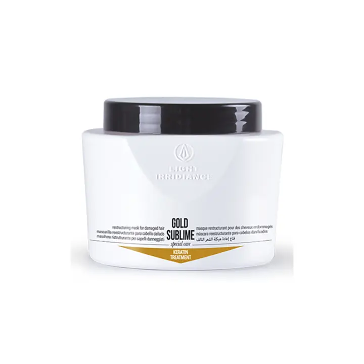 Light Irridiance Mascarilla Keratina Gold Sublime Special Care Keratin Treatment Mask - 1