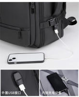 Mochila de viaje expandible para hombre, mochila multifuncional de gran capacidad para equipaje, mochila de viaje de corta distancia, mochila escolar - details 13