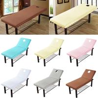 Funda De Edredón SPA Sábana De Masaje Para Salon De Belleza Cama De Masaje Suave Con Agujero Para La Cara Elasticidad Adecuado Para Adultos - details 1