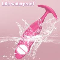 Vibrador De Control Remoto Para Hombres Y Mujeres Plug Anal Prostate Massager De Silicona Juguetes Sexuales Para Adultos - details 3