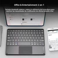 Teclado Táctil Y Mouse Para Android IOS Windows Xiaomi Rosa Teclado Inalámbrico Multilenguaje Para Ipad Con Larga Duración De La Batería - details 1