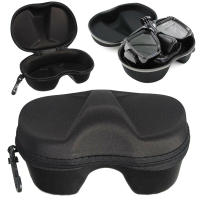 Caja De Almacenamiento Para Gafas De Natación Y Snorkel Cubierta Facial Submarina Con Cierre De Cremallera Para Natación En Agua Baja - details 0