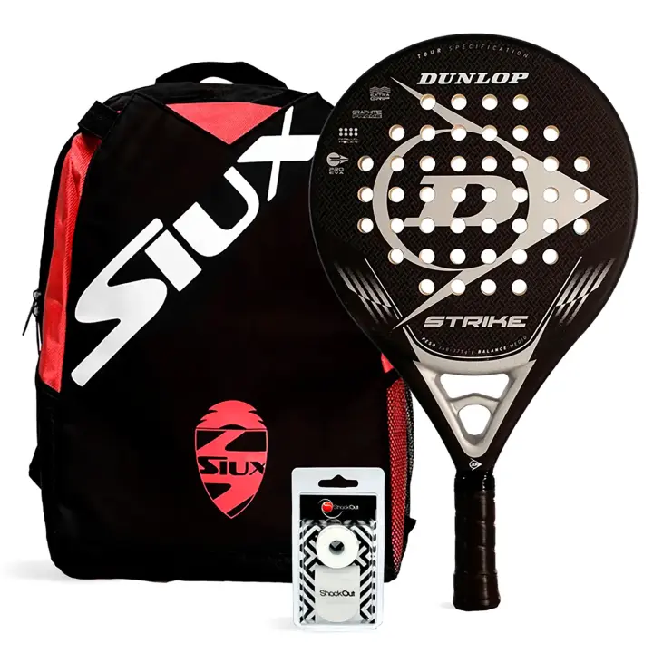 Pack Dunlop Strike Silver Mochila Siux Mini - 1