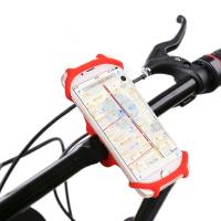 Soporte De Teléfono Móvil Para Bicicleta Y Motocicleta Compatible Con iPhone Samsung Xiaomi Soporte De Celular De Silicona Para Vehículos - details 3