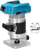 Recortadora eléctrica para carpintería, máquina de recorte sin escobillas, enrutador de madera, fresadora, grabado, ranuradora para batería Makita de 18V, 18000rpm Recortadora eléctrica para carpintería - details 0