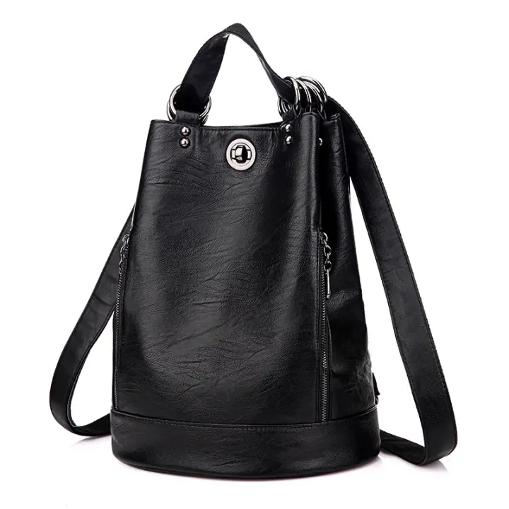 Bolso de Mujer Mochila OCIO brand Bandolera tamaño median Italian antirrobo Cuero PU 76620 1 Pieza - 1