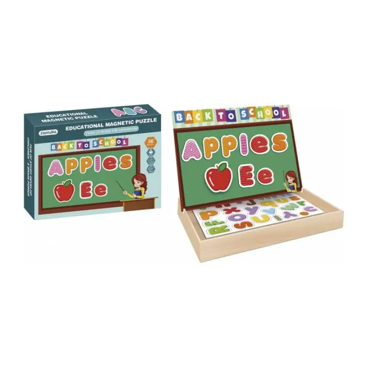 JUEGO MAGNETICO EDUCATIVO DEL ABECEDARIO  DE PANRITOS - 1