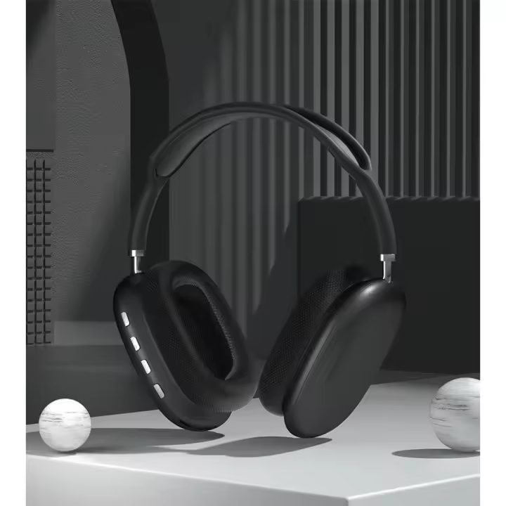 Auricular inalámbrico de Bluetooth con Sonido de Alta Fidelidad Cascos Supraaurales de Forma Diadema - 1