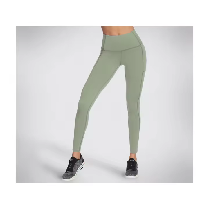 SKECHERS W03LG30B Leggings Verde - 1