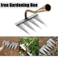 Pala De Jardín De Acero Para Rascar Y Aclarar Tierra Herramienta Agrícola Para Recoger Malezas Y Limpiar Hojas Uso En Jardinería Y Granjas - details 1