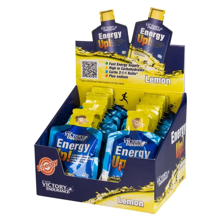 Joe Weider - Victory Endurance - Energy Up! - 24 x 40 grs - Lemon - 1