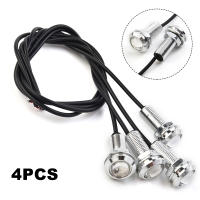 4Pcs Luz LED Azul Para Barco Marina Stern Light Lámpara De Cola Redonda LED Impermeable Plata Luz Marcadora Lateral Underwater Runner - details 0