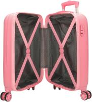 Maleta Stitch Disney One of A Kind Color Rosa. 50x33x20cm. ABS Equipaje de Mano Joumma - details 2
