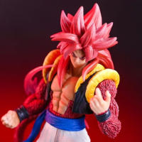 Figura De Acción Dragon Ball Z Super Saiyan 4 Gogeta PVC 26cm Colección De Juguetes Modelos Para Regalos Unisex - details 5