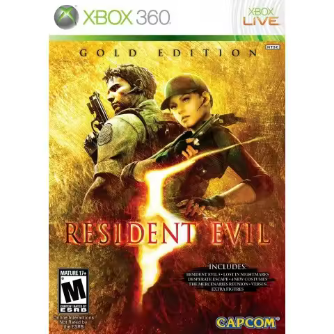 Resident Evil 5: Gold Edition Juego para Consola Microsoft XBOX 360 - 1