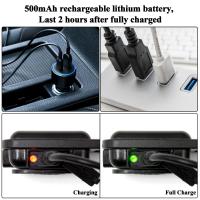 Linterna pequeña, linternas de lavero recargables brillantes, minilinterno COB de 1000 lúmenos con 3 Modos de Luz, Luz de Bolsillo con soporte plegable, abrebotellas y base magnética para caminar [Clase de eficiencia energética A ++] - details 1