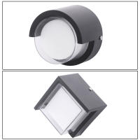 Lámpara De Pared Moderna Y Sencilla LED Para Exterior Impermeable IP65 Decorativa Para Jardín Puerta De Villa Balcón Luz De Pasillo Auto Contenida Sin Bombillas Incluidas - details 10