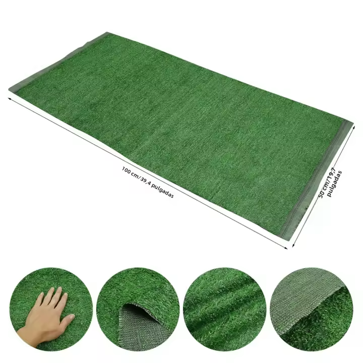 Carpetas De Pradera Artificial Verde 50cm/100cm Turf De Moss Falso Sod Para Jardín Decoración De Hogar Y Bodas Escenario De Exposición - 1
