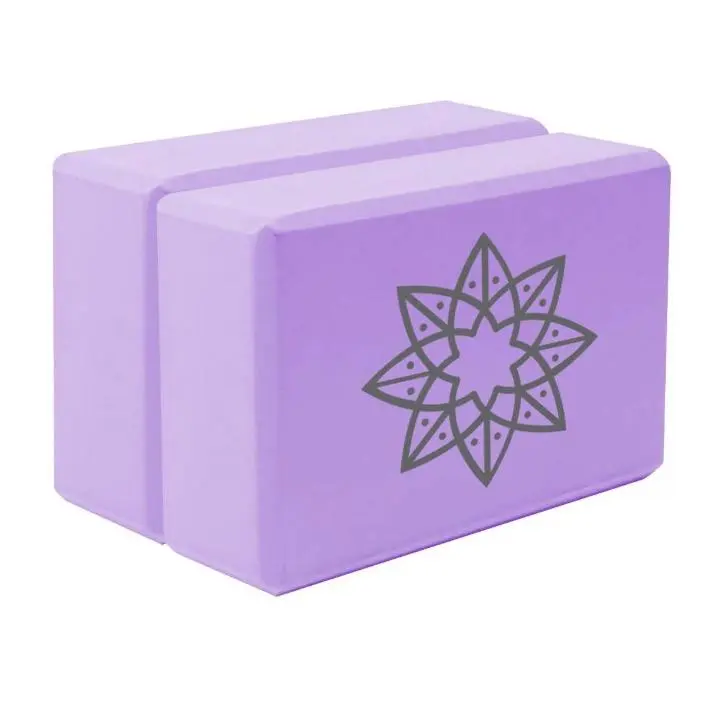 Bloque de yoga (5238) Pack de 2 unidades. Disponible en 3 colores. Ligero y portátil. Accesorio para casa y gimnasio. Calidad al mejor precio. De acuerdo a la normativa CE - 1