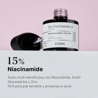 COSRX The Niacinamide 15 sérum facial ultraligero de rápida absorción con Niacinamide 15% + Zinc PCA 1% - details 1