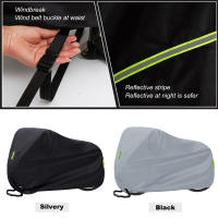 Cubierta Para Moto Impermeable Anti Polvo Con Protección UV Para Bicicleta De Montaña De Carretera Con Agujeros Para Cerradura Y Bolsa De Almacenamiento - details 2
