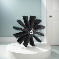 Juego De Limpieza De Campana Flexible 150mm Con Cepillo Y Varilla De Limpieza De Soot Herramientas Para Limpieza De Tubo Secador De Campana Material De Nylon - details 2