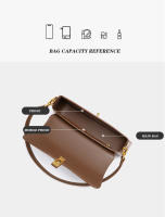 Bolso De Hombro Para Mujer De Cuero Genuino Calidad Superior Estilo Urbano Y Moda Bolsa De Mano De Lujo Bolsa De Brazo Moda Casual Para Comunicación Diaria - details 2