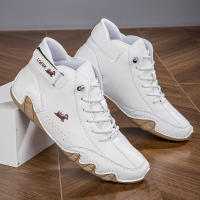 Botas De Cuero Para Hombre Botines De Otoño Invierno Moda Casual Zapatos De Alto Confort Transpirables Para Mujer - details 5
