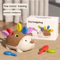 Juguete Educativo Para Bebés Erizo Montessori Desarrollo De La Coordinación Mano-Ojo Y Motricidad Finas Juguete Sensorial Para Niños - details 9