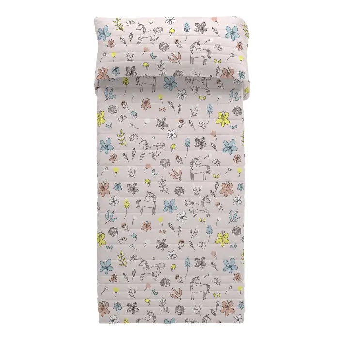 COLCHA BOUTI INFANTIL 100% ALGODÓN INFANTIL DINKY COOL KIDS FABRICADO EN ESPAÑA - 1
