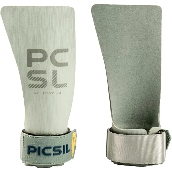 PICSIL Calleras Heron + Muñequeras + Bolsa Transporte, Uso con y Sin Magnesio, Calleras para Cross Training, Gimnasio, Box, para Todo Tipo de Atletas y Todo Tipo de Superficies - 1