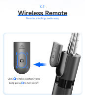 Trípode Portátil F01 Extensible En 6 Secciones Soporte Desmontable Para Teléfono Móvil Con Rotación De 360 Grados Y Bluetooth Para Auto-Slama - details 3