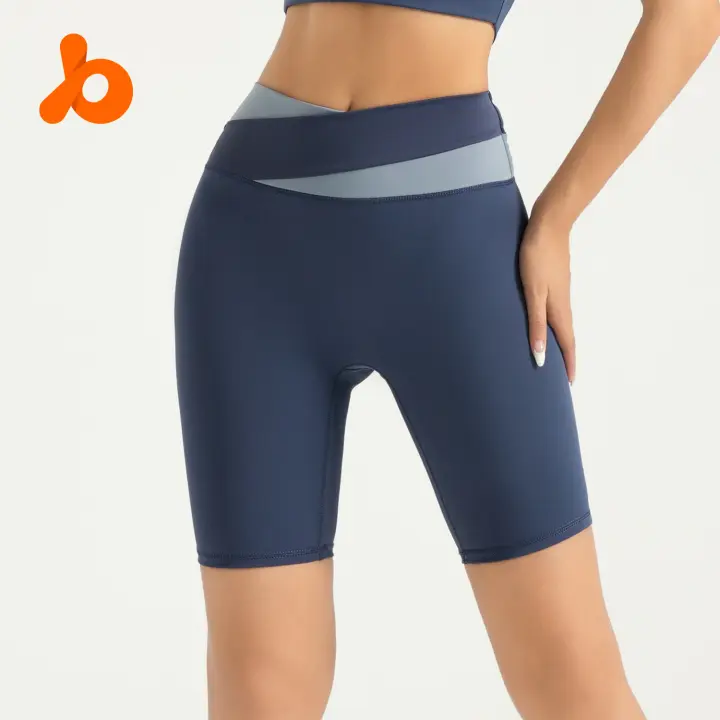 MOV-Los Pantalones cortos de la Yoga de los pantalones cortos de la aptitud para las Mujeres - 1