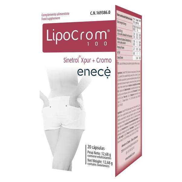 Enecé Lipocrom 100 20 Cápsulas