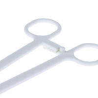 Aguja De Hemostasia Médica De Plástico Con Bocadillo Fino Pinzas Quirúrgicas Para Algodón Y Esponja Herramienta De Primeros Auxilios Al Aire Libre - details 11