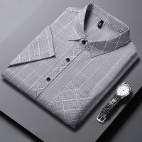 Camisa De Verano Para Hombre Casual Con Mangas Cortas Y Estampado Resistente a Arrugas Cómoda Versátil Para Todas Las Estaciones - details 5