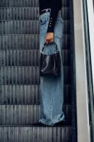 Bolso De Hombro Para Mujer Negro Con Patrón Animal Estampado Bolsa De Hombro Cruzada Con Cuerda Bolsa De Buho Tote Bolsa De Día - details 0