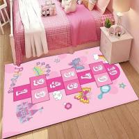 Carpetas Educativas Para Niños Tapete De Juego Antideslizante Lavable Máquina Decorativo Para Sala Y Dormitorio Tapis - details 2