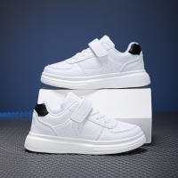 Nuevos Zapatos Para Niños Tenis Deportivos Casuales Para Niñas Zapatillas De Caminar Cuero Suave Suela Suave Pequeños Zapatos Blancos - details 7