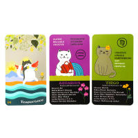 Tarot Del Gato Floreciente Herramientas De Divinación Para Niveles De Habilidad Diferentes Cartas De Tarot Para Principiantes Juego De Cartas Tema De Animales Y Naturaleza - details 1