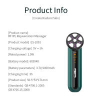 Dispositivo De Belleza Facial Microcorriente Máquina De Levantamiento Facial Masajeador De Piel Del Cuello Reafirmación LED Terapia De Luz Vibración Rejuvenecimiento Herramienta De Belleza - details 10