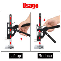 Herramienta De Elevación Manual Para Paredes Y Puertas Juego De Herramientas Domésticas Ajustador De Altura De Azulejos Lijador De Madera Y Tablero De Armario - details 4