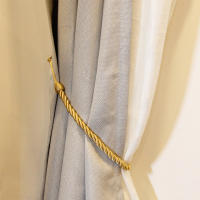 2Pcs Amarras Para Cortinas De Algodón Con Hebilla Gran Tira De Cuerda Decorativas Para Hogar Accesorios De Cortinas Estilo Moderno - details 4